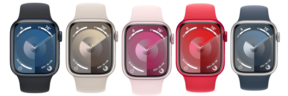 Кольори Apple Watch Series 9 | znayomi.com