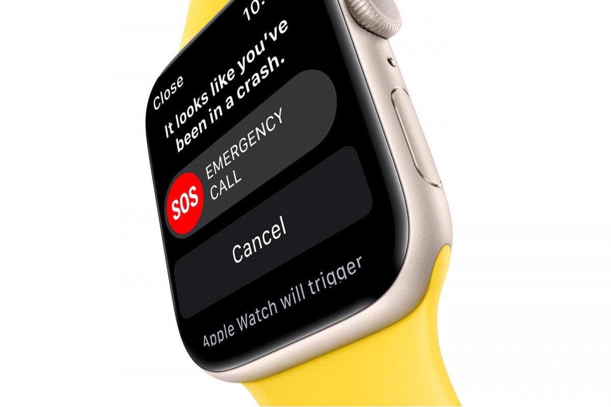 Apple Watch SE 2 функція SOS | znayomi.com