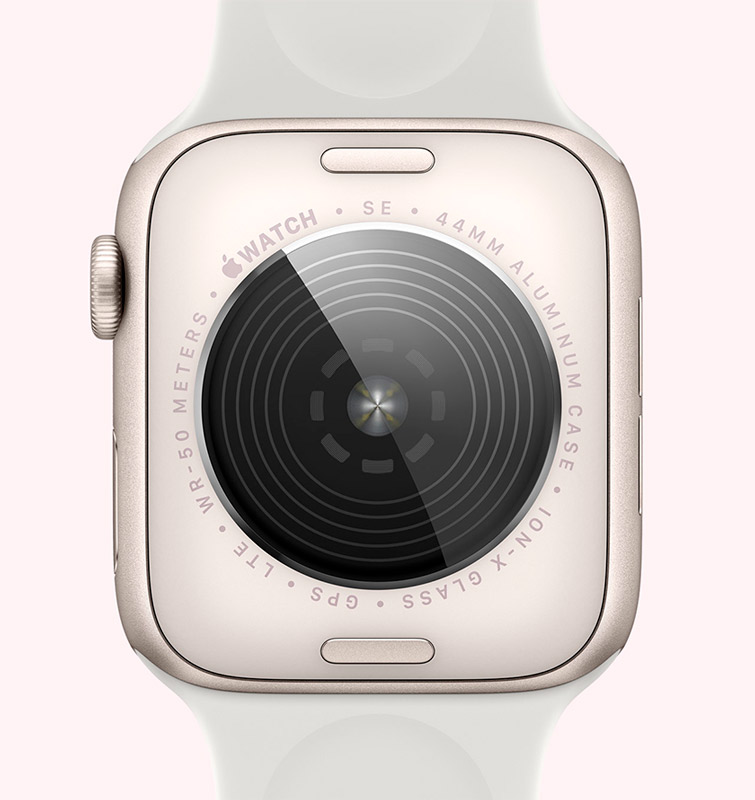 Задня кришка Apple Watch SE 2 2023 GPS 40mm Midnight Aluminum Case with Midnight Sport Band (MR9X3) Size S/M | znayomi.com
