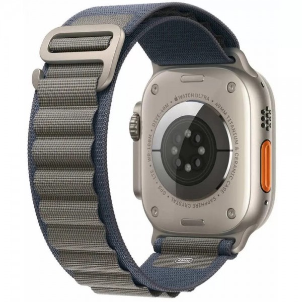 Apple Watch Ultra 2 GPS + Cellular 49mm Titanium Case with Blue Alpine Loop (MREK3/MRFA3) Small