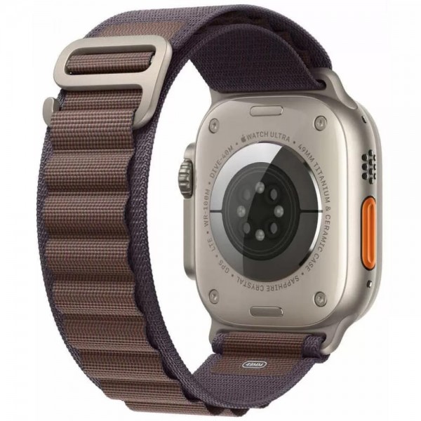 Apple Watch Ultra 2 GPS + Cellular 49mm Titanium Case with Indigo Alpine Loop (MRET3) Medium