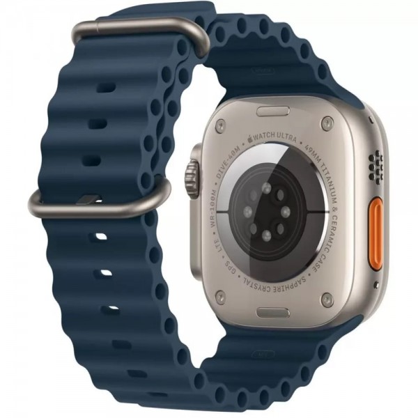 Apple Watch Ultra 2 GPS + Cellular 49mm Titanium Case with Blue Ocean Band (MREG3/MRF73)