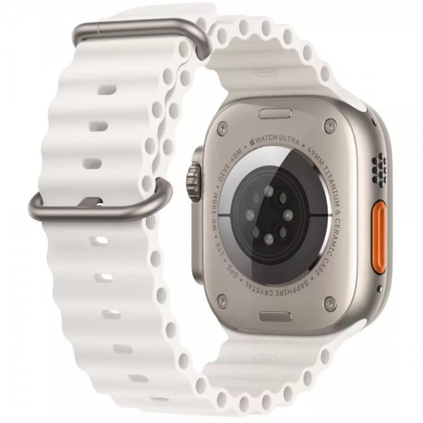 Apple Watch Ultra 2 GPS + Cellular 49mm Titanium Case with White Ocean Band (MREJ3/MRF93)