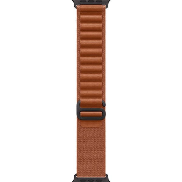  Apple Watch Ultra 3 GPS 49mm Black Titanium Case with Terra Cotta Alpine Loop - Large (MF254+MG9F4)