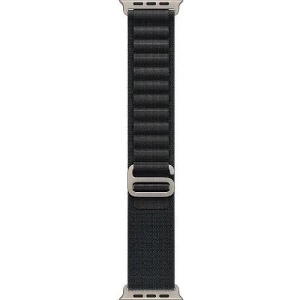 Apple Watch Ultra 3 GPS 49mm Natural Titanium Case with Black Alpine Loop - Medium (MF1V4+MFTF4)