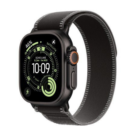  Apple Watch Ultra 3 GPS 49mm Black Titanium Case with Black/Charcoal Trail Loop - S/M (MF1D4)