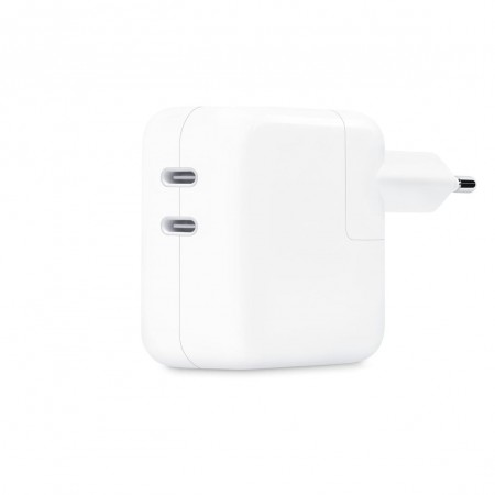 Зарядний пристрій Apple 35W Dual USB‑C Port Power Adapter (MNWP3) 