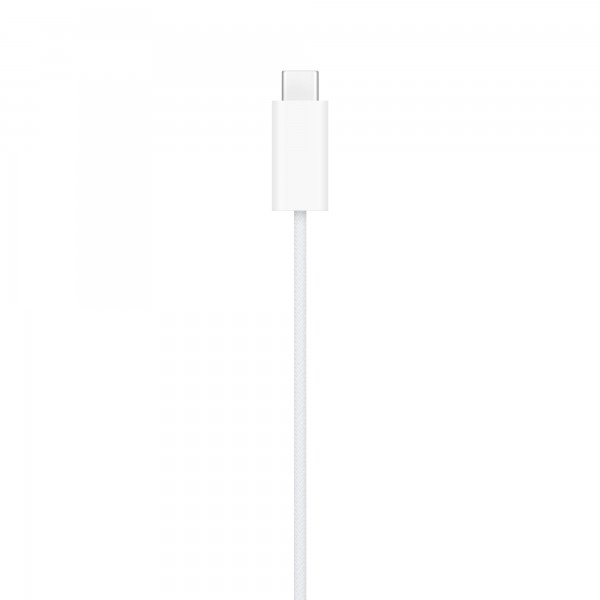 Бездротовий зарядний пристрій Apple Watch Magnetic Fast Charger to USB-C 1m White (MT0H3)
