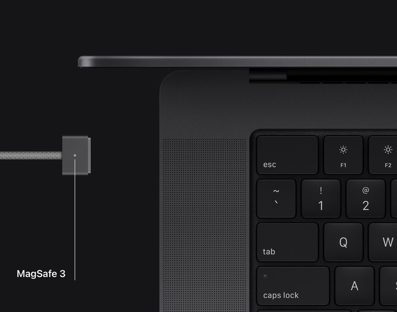 Підключення Magsafe в Apple MacBook Pro 14