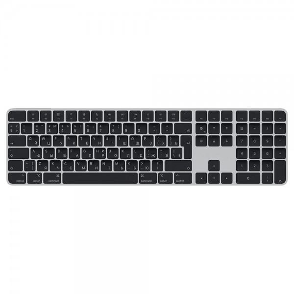 Клавіатура Magic Keyboard with Touch ID and Numeric Keypad Rus (MMMR3/RS) Black