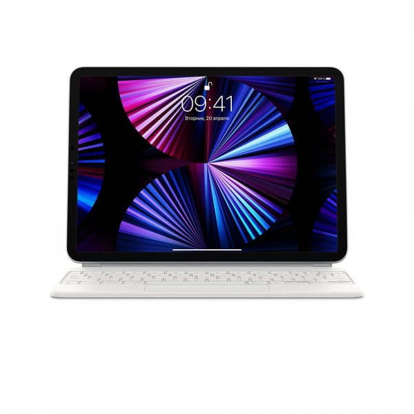 Чехол-клавиатура Apple Magic Keyboard для iPad Pro 11" 2022 4nd Gen/iPad Air 5th gen (MJQJ3) White