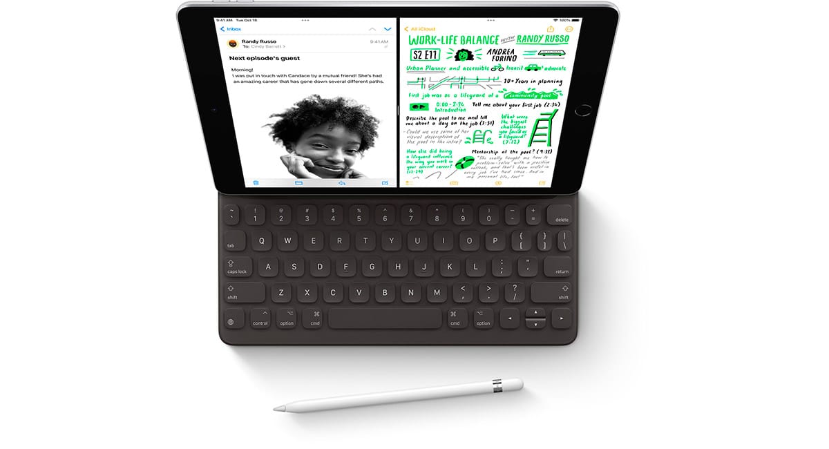 iPad 9 з клавіатурою та Pencil