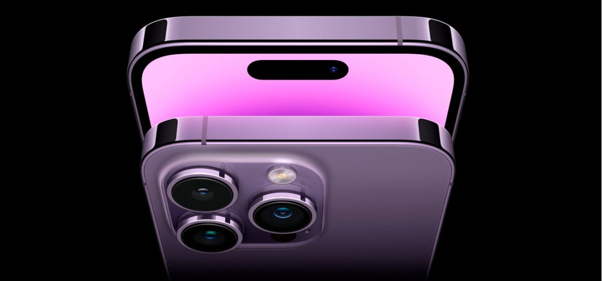 Apple iPhone 14 Pro 128 Gb Deep Purple (MQ0E3) eSim - дисплей