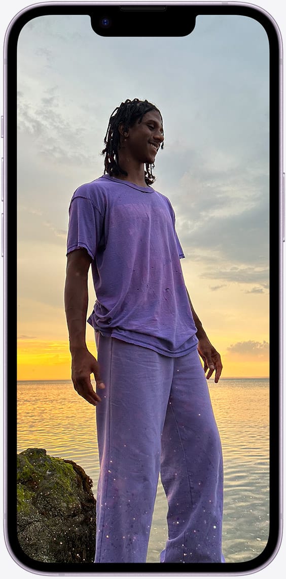 Apple iPhone 14 256 Gb Purple (MPWA3) - дисплей | znayomi.com