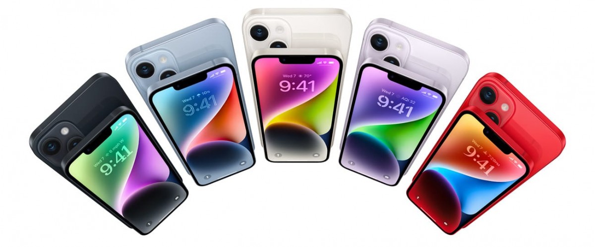 Всі кольори iPhone 14 Plus - znayomi.com