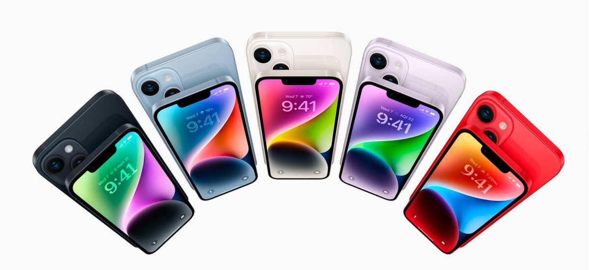 Apple iPhone 14 256 Gb Purple (MPWA3) та всі кольори - znayomi.com
