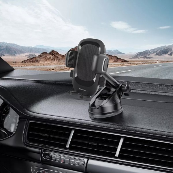 Держатель в машину Proove Ellipse Suction Type Car Mount (Черный)