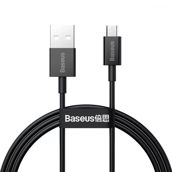 Micro-usb кабель Baseus Superior Series Fast Charging 2А 1м (Чорный)