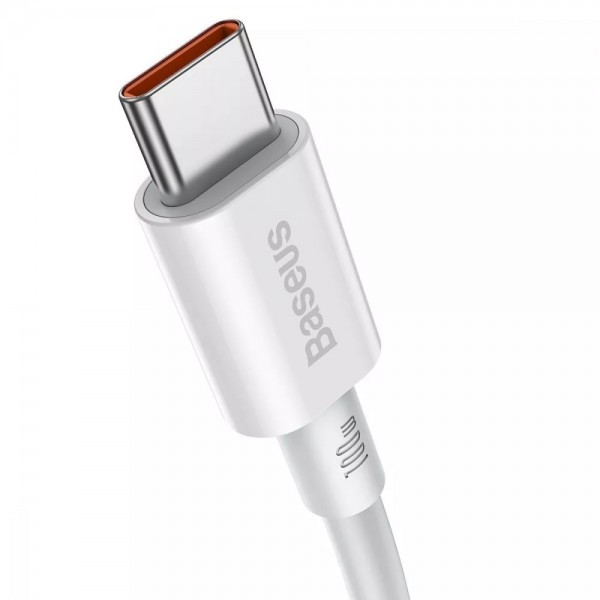 Кабель Baseus Superior Series Fast Charging Type-C to Type-C PD 100W 1м (Білий)