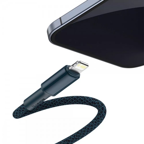 Кабель Baseus High Density Braided Type-C to Lightning PD 20W 2 м (Black)