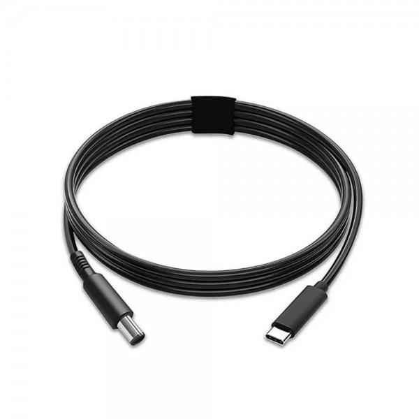 Кабель USB-С to DC 5.5*2.1 12V (Black)