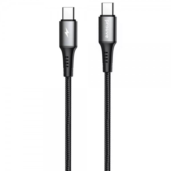 Type-C-кабель Proove WireX 60W 2 м (Black)