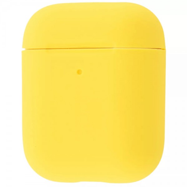 Чохол Silicone Case Slim для AirPods 2 (Yellow)