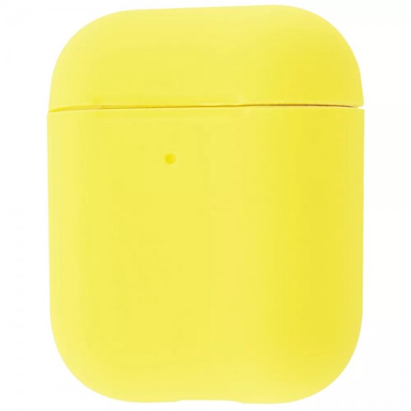 Чохол Silicone Case Slim для AirPods 2 (Lemonade)
