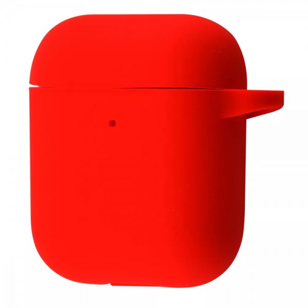 Чохол Silicone Case для AirPods 2 with Carbine (Red)