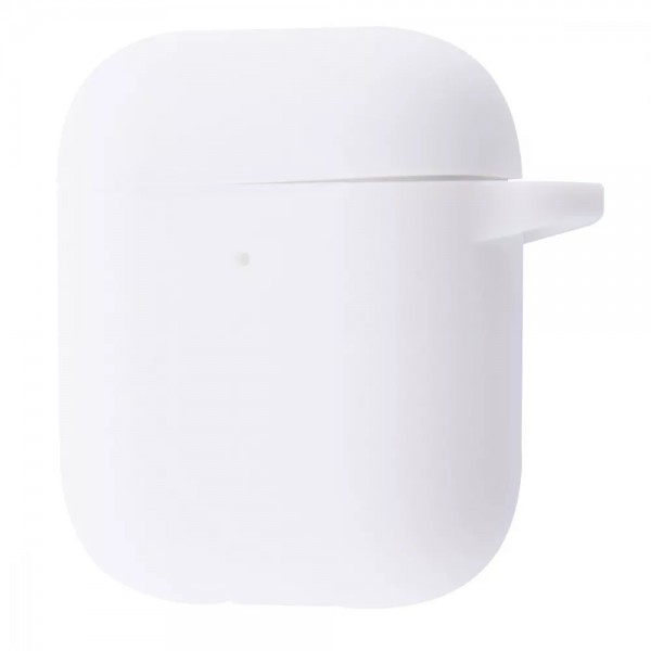 Чохол Silicone Case для AirPods 2 with Carbine (White)