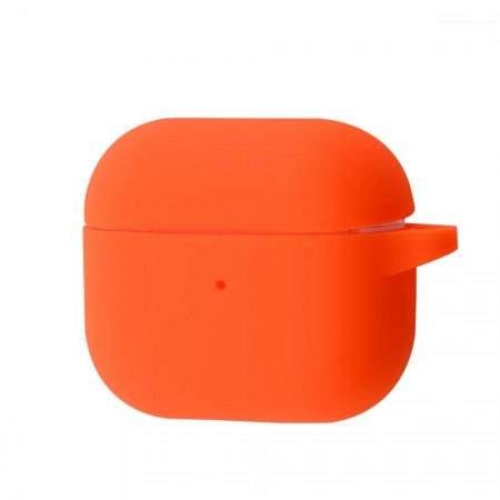 Чохол Silicone Case для AirPods 3 with Carbine (Orange)
