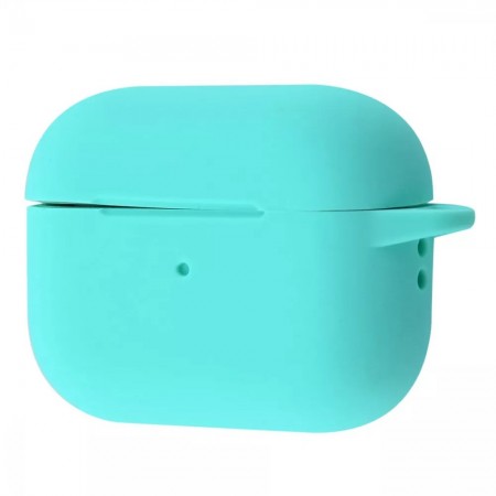 Чохол Silicone Case для AirPods Pro 2 with Carbine (Turquoise)
