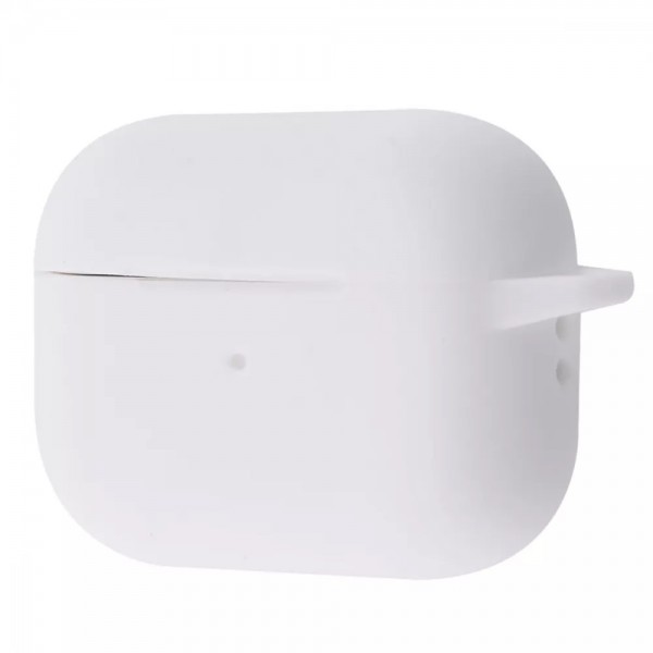 Чохол Silicone Case для AirPods Pro 2 with Carbine (White)