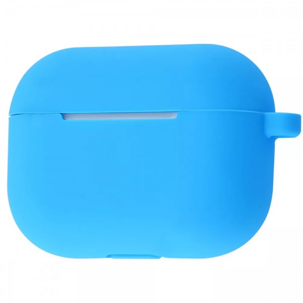 Чохол Silicone Case для AirPods Pro with Carbine (Blue)