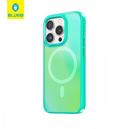 Чохол Blueo Aurora Anti-Drop Case with Magsafe для iPhone 15 Pro Max (Green)