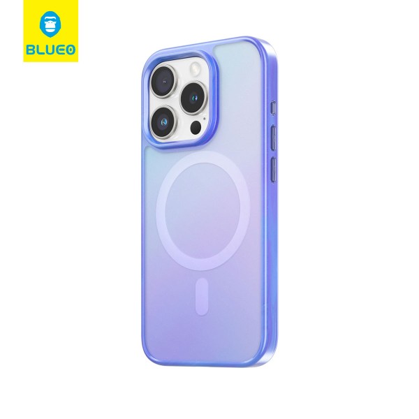 Чохол Blueo Aurora Anti-Drop Case with Magsafe для iPhone 15 Pro Max (Purple)