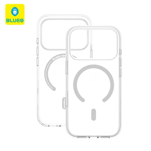 Чехол Blueo Crystal Drop Resistance Case with Magsafe для iPhone 17 Pro Max (Прозрачный)