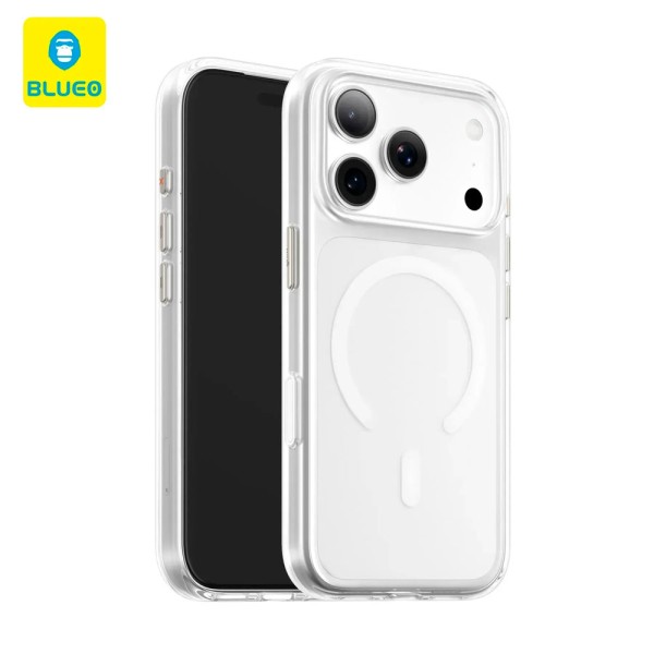 Чехол Blueo Crystal Drop Resistance Case with Magsafe для iPhone 17 Pro Max (Прозрачный)