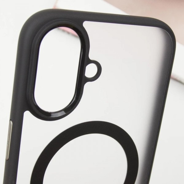 Чохол Blueo Skin Friendly Frosted with Magnetic Safe для iPhone 16 (Black)