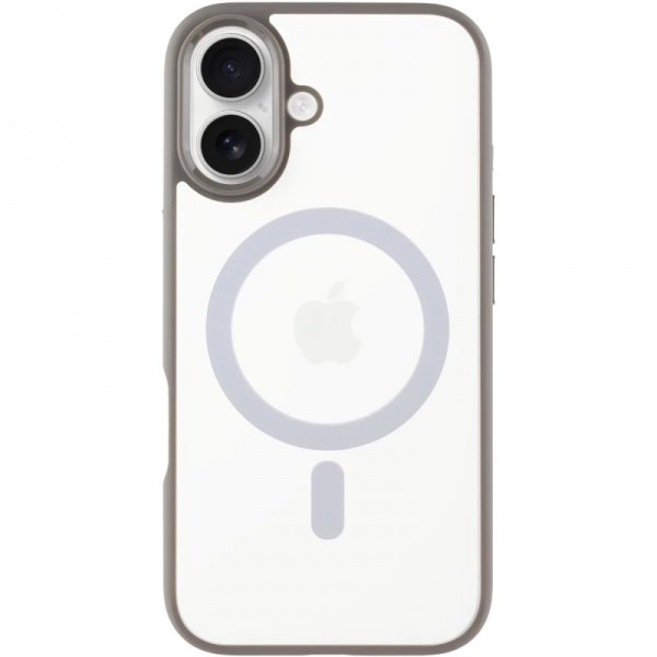 Чохол Blueo Skin Friendly Frosted with Magnetic Safe для iPhone 16 (Gray)