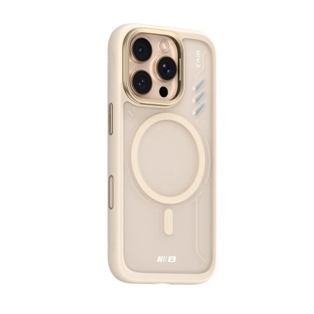 Чохол Blueo для iPhone 16 Pro Max Frosted Heat Dissipation Anti-Slip Stand Magnetic Series (Gold)