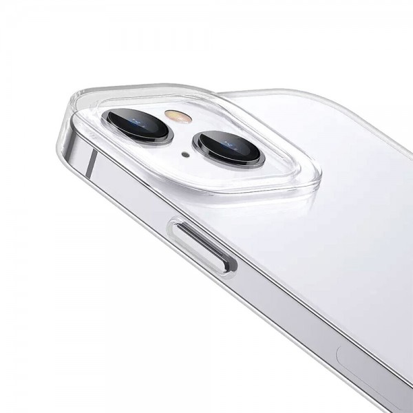 Силіконовий чохол Baseus Simple Case для iPhone 13 (Прозорий)