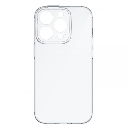Силіконовий чохол Baseus Simple Case Full Camera для iPhone 14 Pro Max (Прозорий)