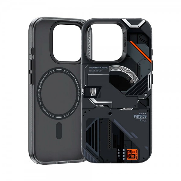 Чехол Benks Magnetic Mecha Phone Case для iPhone 16 Pro Max (Black)