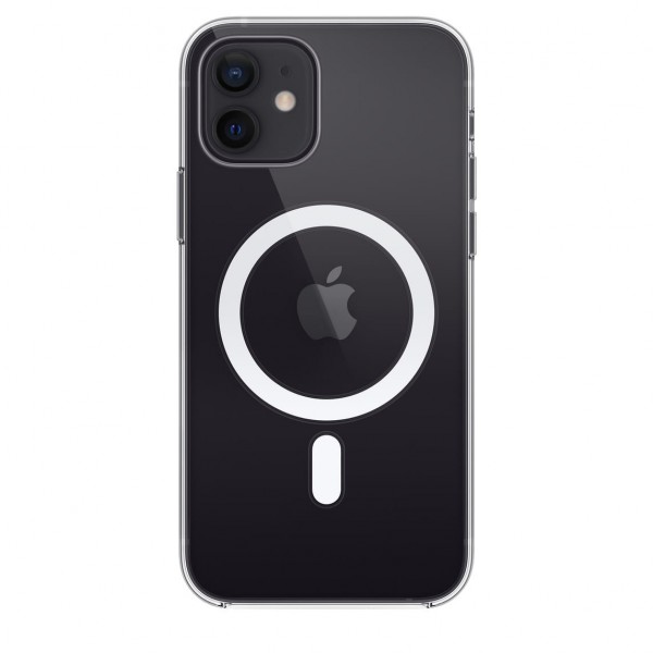 Чохол Clear Case with MagSafe для iPhone 12|12 Pro (Прозорий)