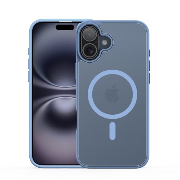 Чехол Dux Ducis Yind Series для iPhone 16 (Light Blue)