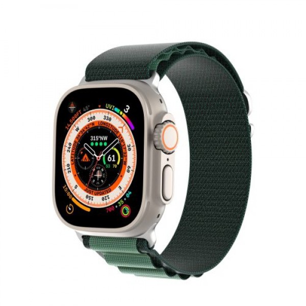 Ремінець Dux Ducis для Apple Watch 42/44/45/46/49mm YJ Series (Green)