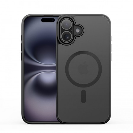 Чохол Alabay для iPhone 16 Cloud Matte Series (Black)