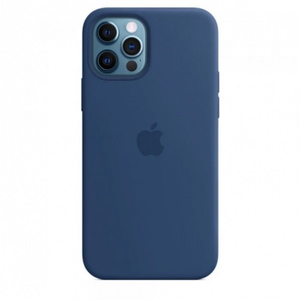 Silicone case для iPhone 12 Pro Max HC (Blue Cobalt)