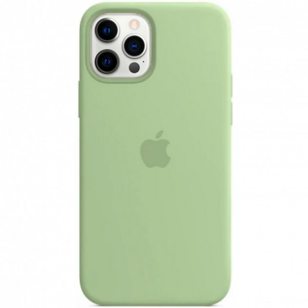 Silicone case для iPhone 12 Pro Max HC (Mint Gum)